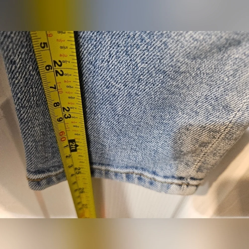 Re/Done 90s high rise ankle crop size 25